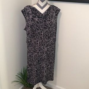 EUC George Printed Dress
